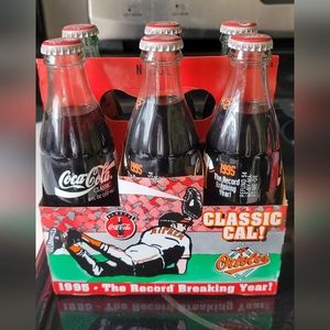 1995 coca cola Orioles collector bottles